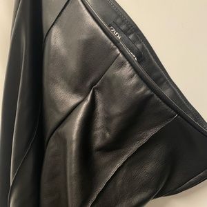 Small Zara Faux Leather Pants